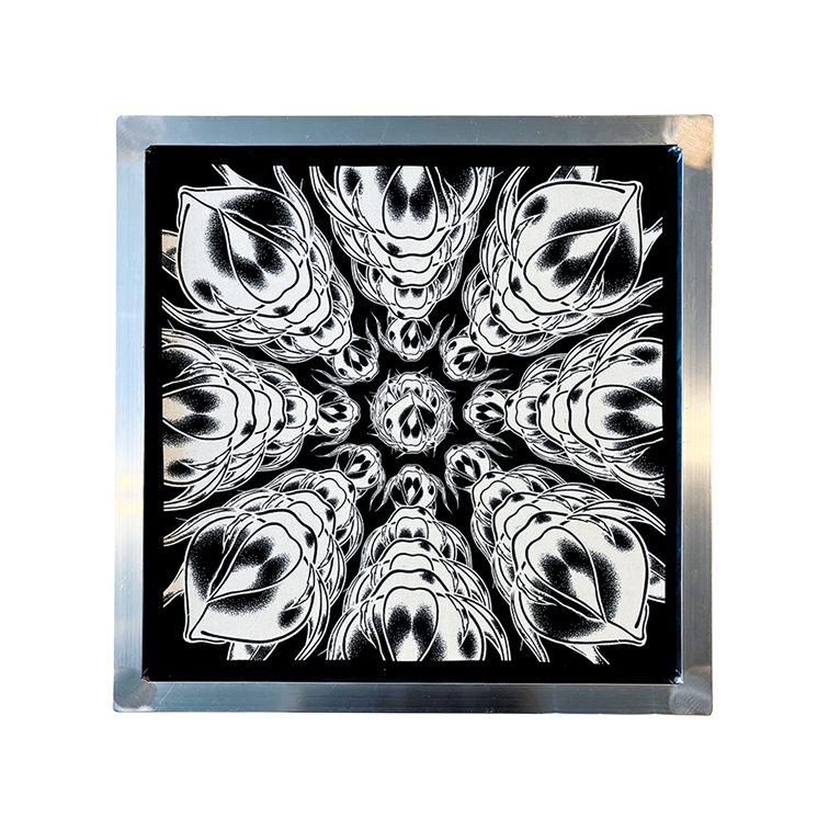  シルクスクリーンプリント バンダナ特大版 (無料)