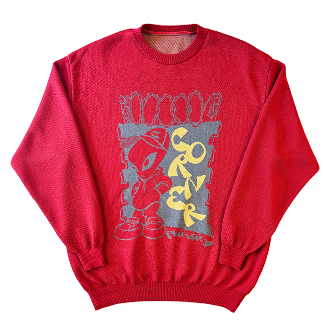  オリジナル編みニット 