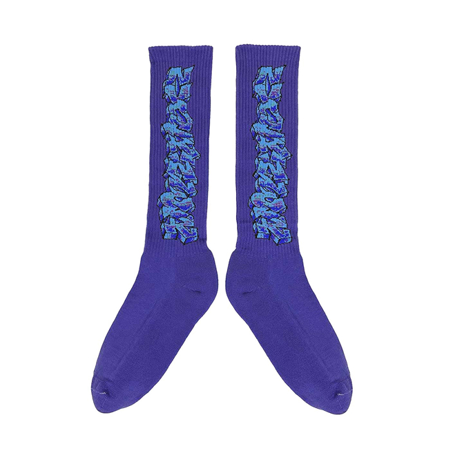  オリジナル編みソックス 