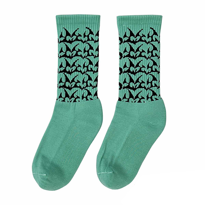  オリジナル編みソックス 