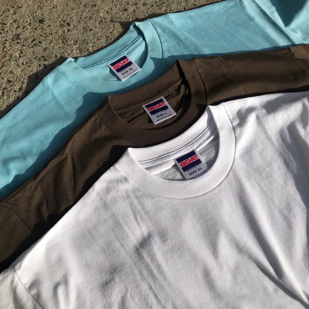 GOAT 7.0 oz Short Sleeve Tee (#9010)