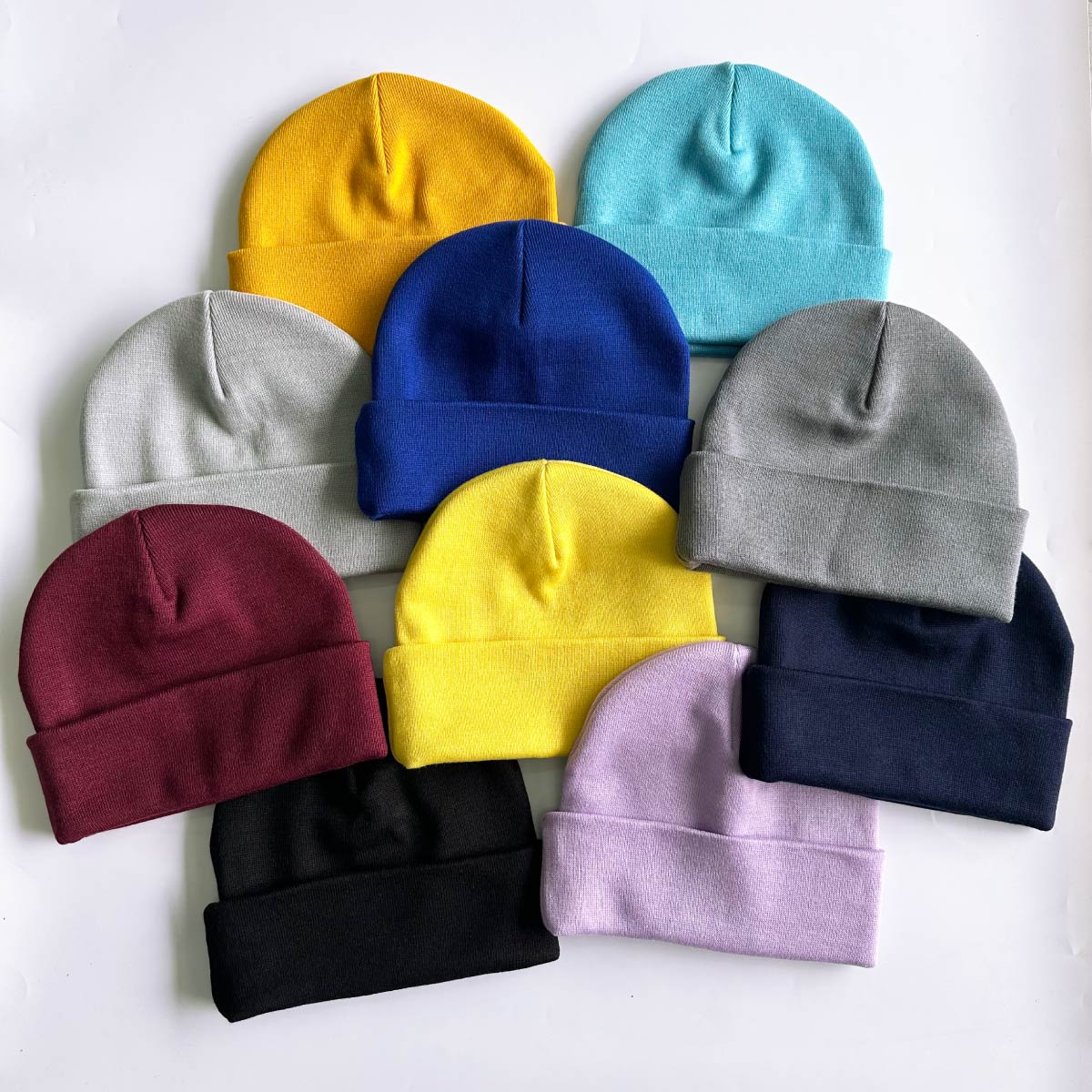 Original Knit Double Cuff Beanie (#CPSEW-030)