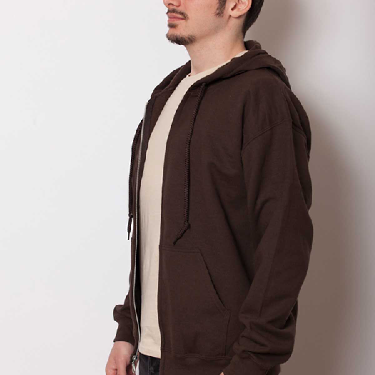 GILDAN ギルダン 8.0 oz ヘビーブレンド フルジップパーカー (裏起毛) (品番1860)