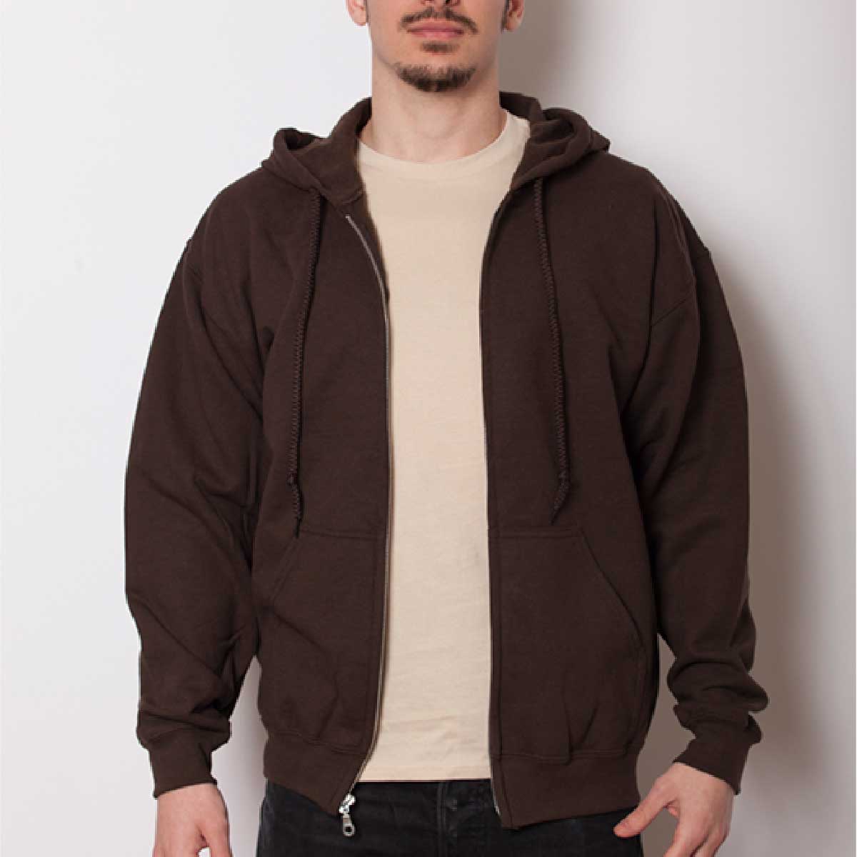 GILDAN ギルダン 8.0 oz ヘビーブレンド フルジップパーカー (裏起毛) (品番1860)