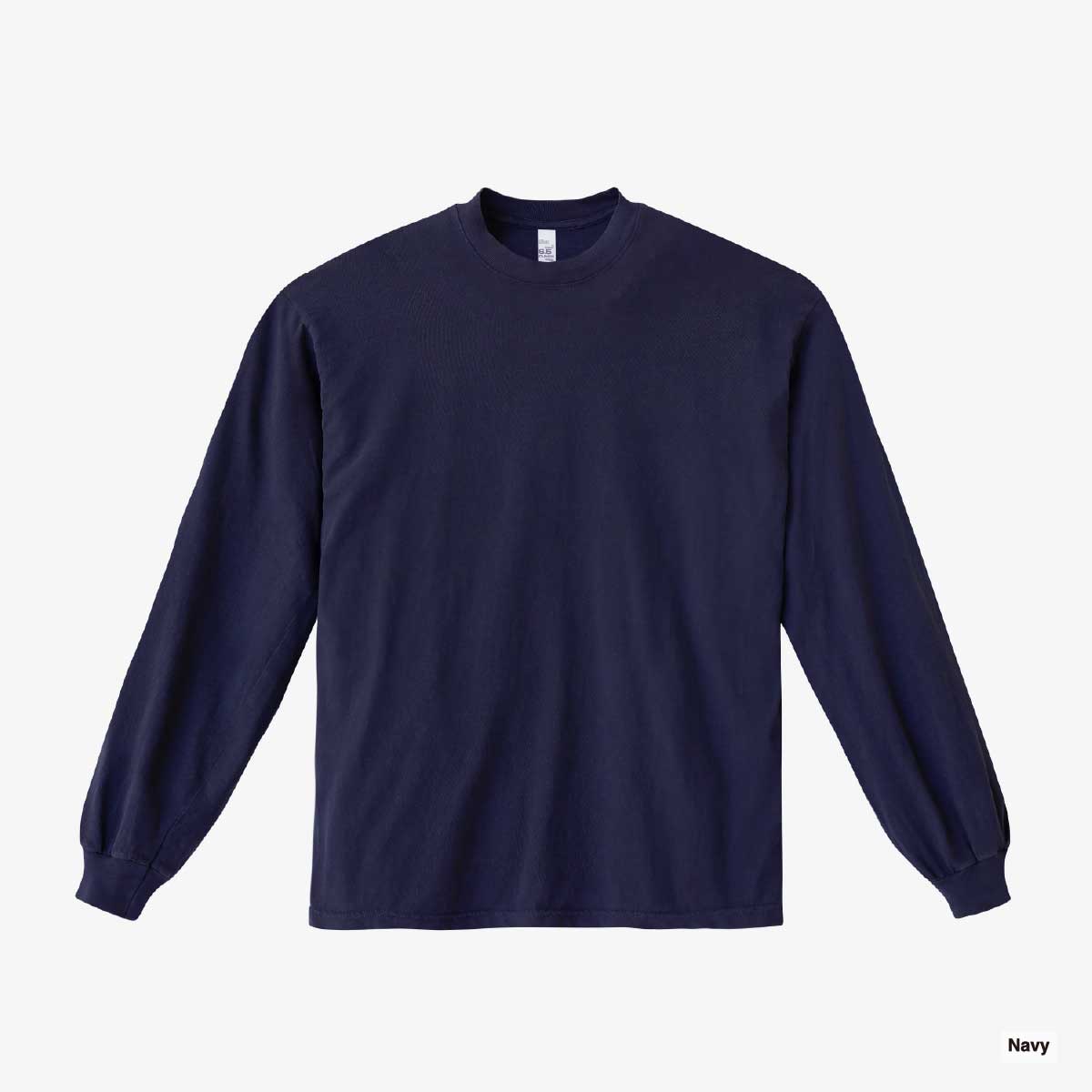 LOS ANGELES APPAREL ロサンゼルスアパレル L/S Grmnt Dye Crew Neck 6.5oz [※国内]  (品番1807GD-Z)