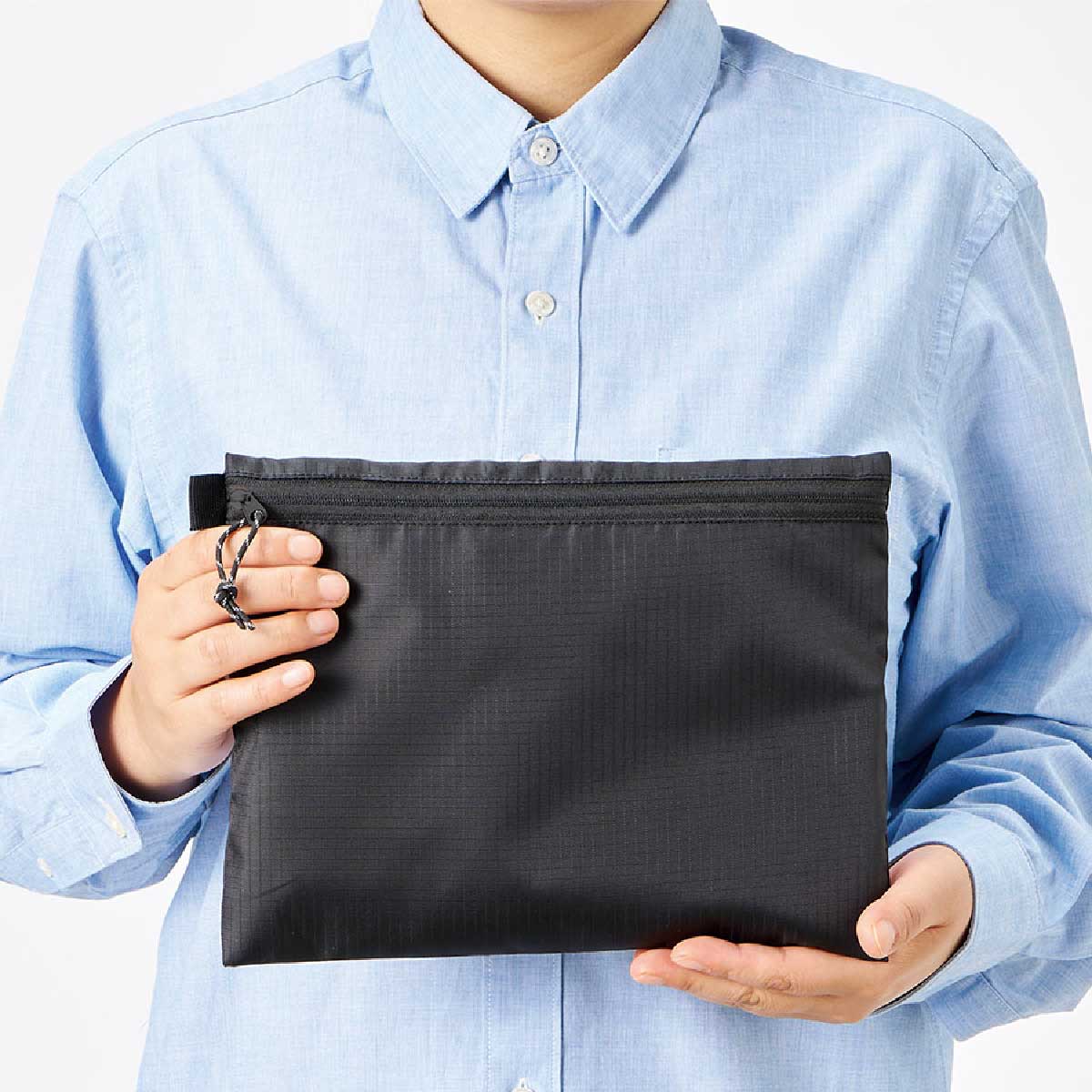 リップストップフラットポーチ(M)(品番TP-0060)