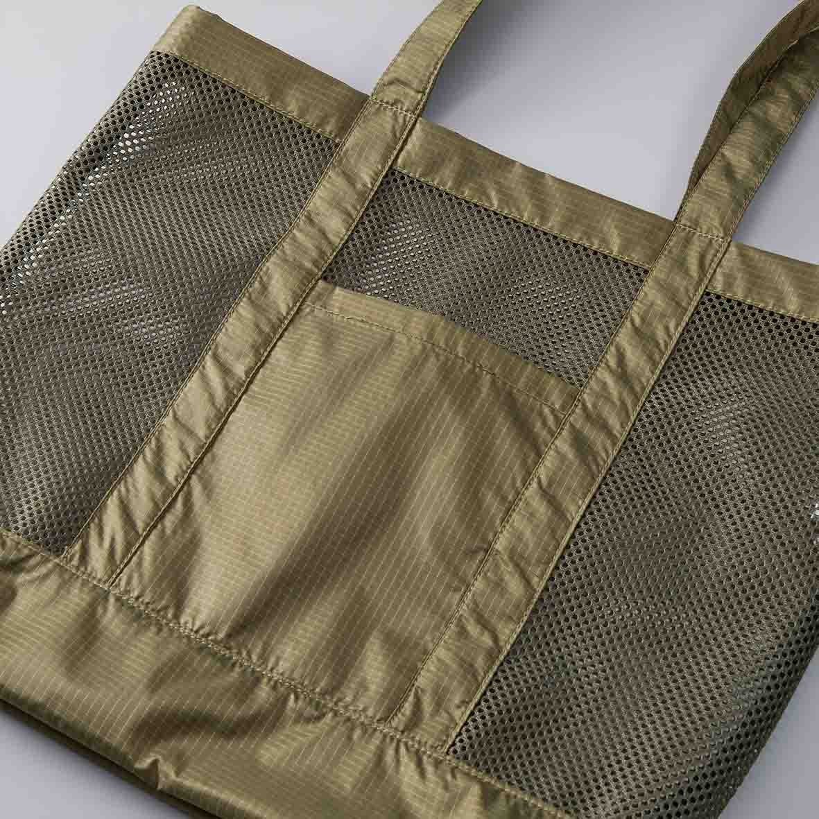 United Athle light nylon ripstop mesh tote bag (#1418-01)