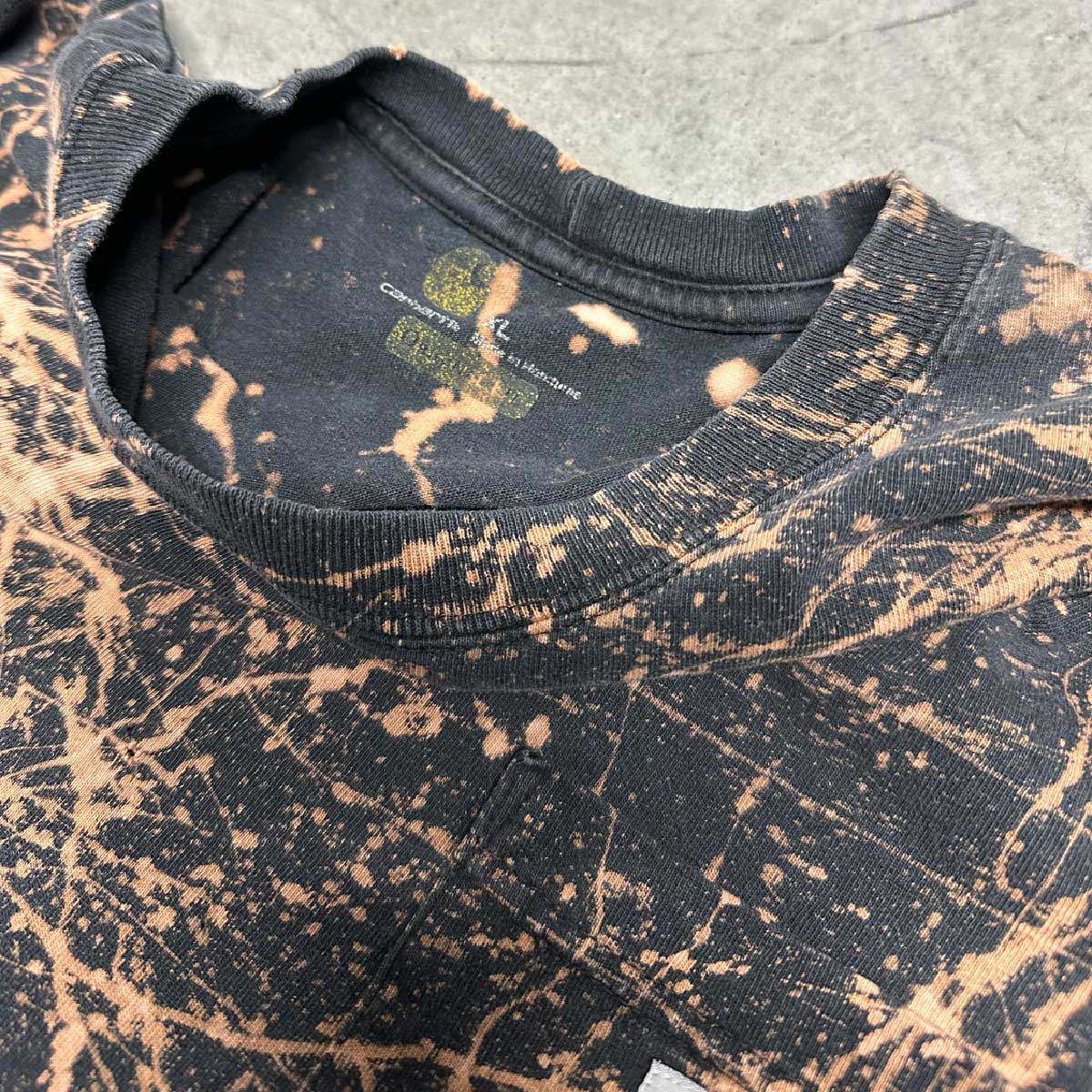 Carhartt/USED - Bleach T-shirt (品番CU137)