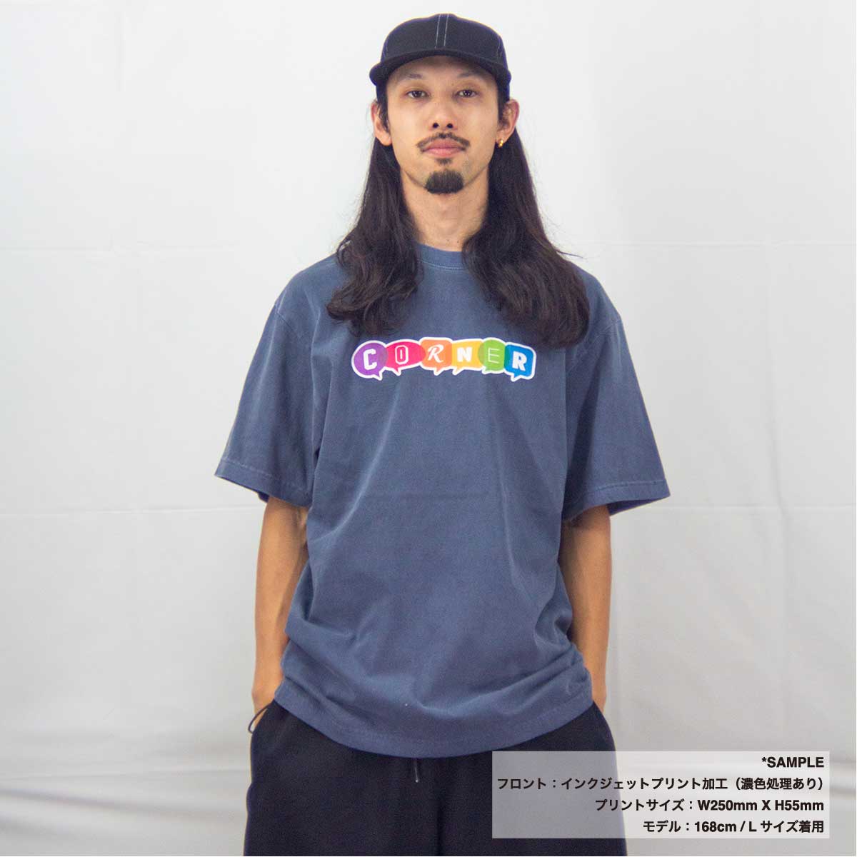 D-FACTORY ディーファクトリー 6.6 oz プレミアムガーメントダイ Tシャツ (品番DF1101-D)