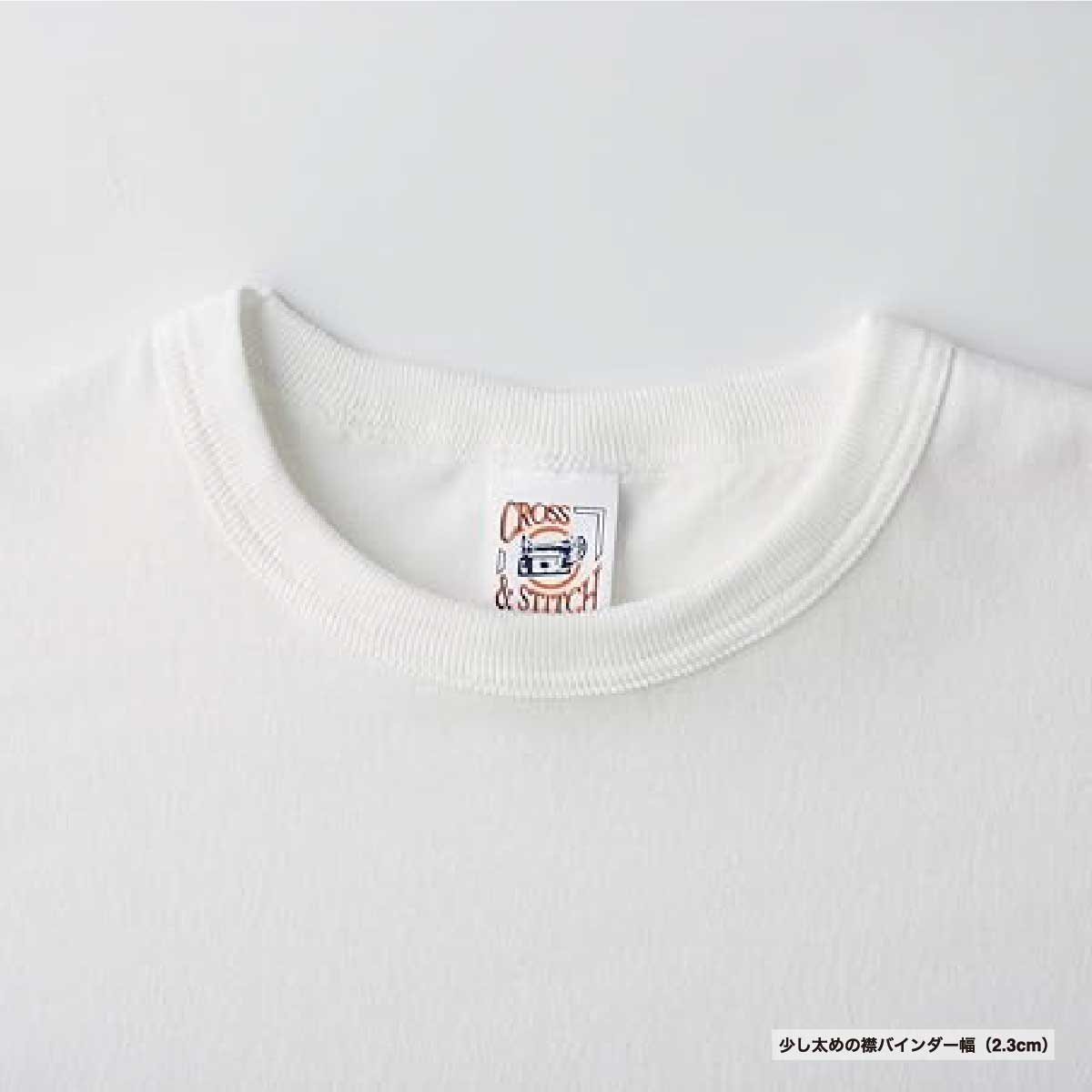 CROSS & STITCH クロスアンドスティッチ 6.2 oz オープンエンド 3/4スリーブ ベースボールTシャツ (品番OE1230)