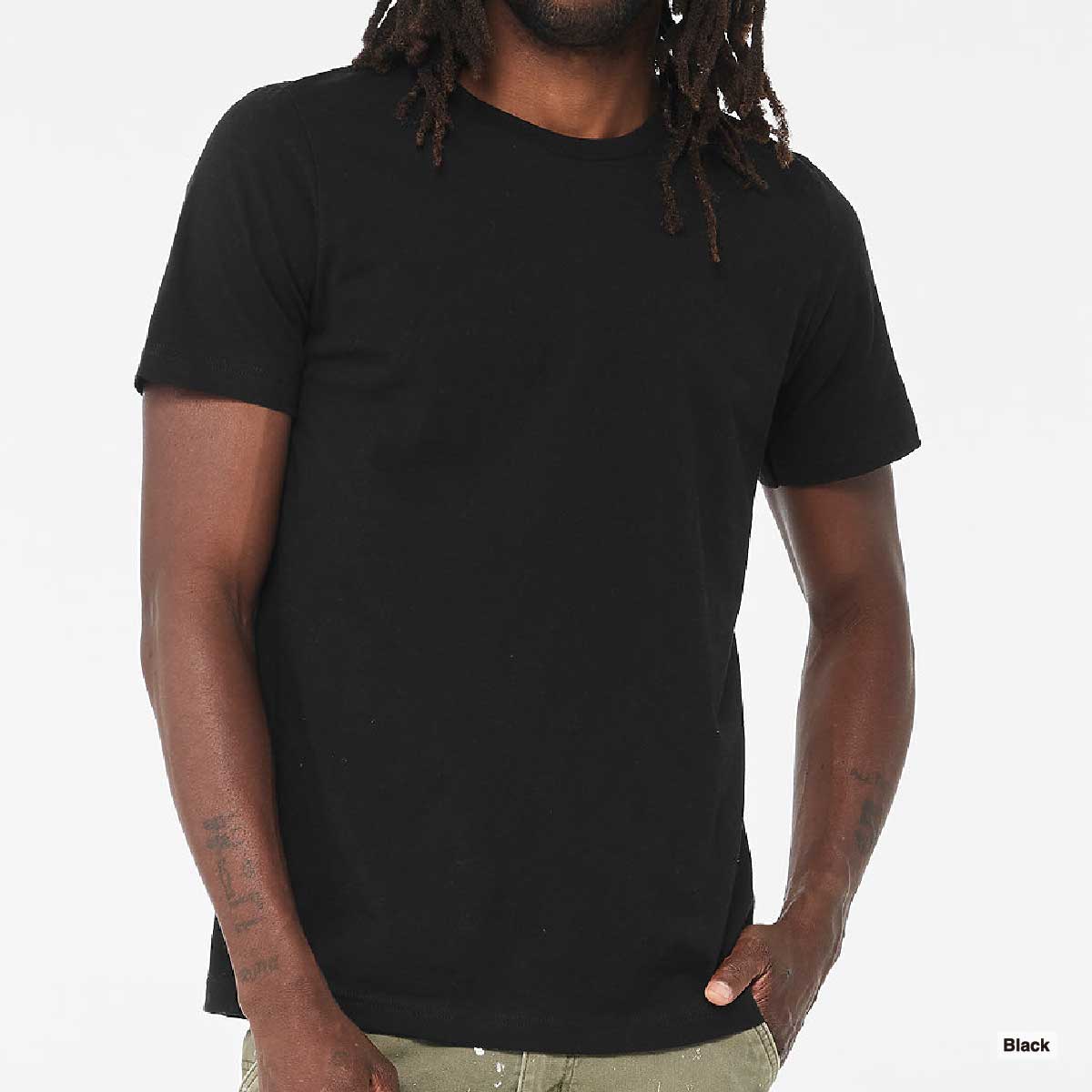 Bella + Canvas ベラキャンバス 4.2 oz Unisex Jersey Tee (品番3001US)