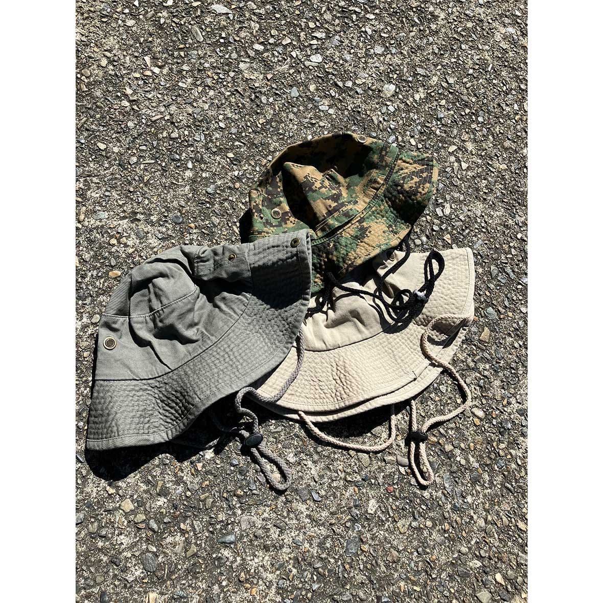 CORNER PRINTING | NEWHATTAN ニューハッタン Safari Hat twill