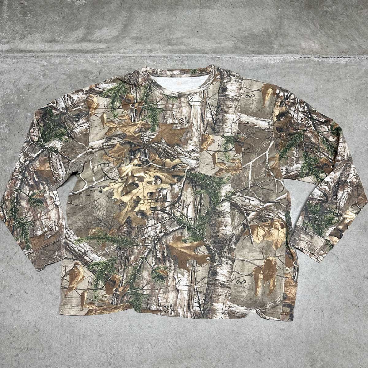 Unknown/USED - Real Tree Camo L/S T-shirt (品番CU125)