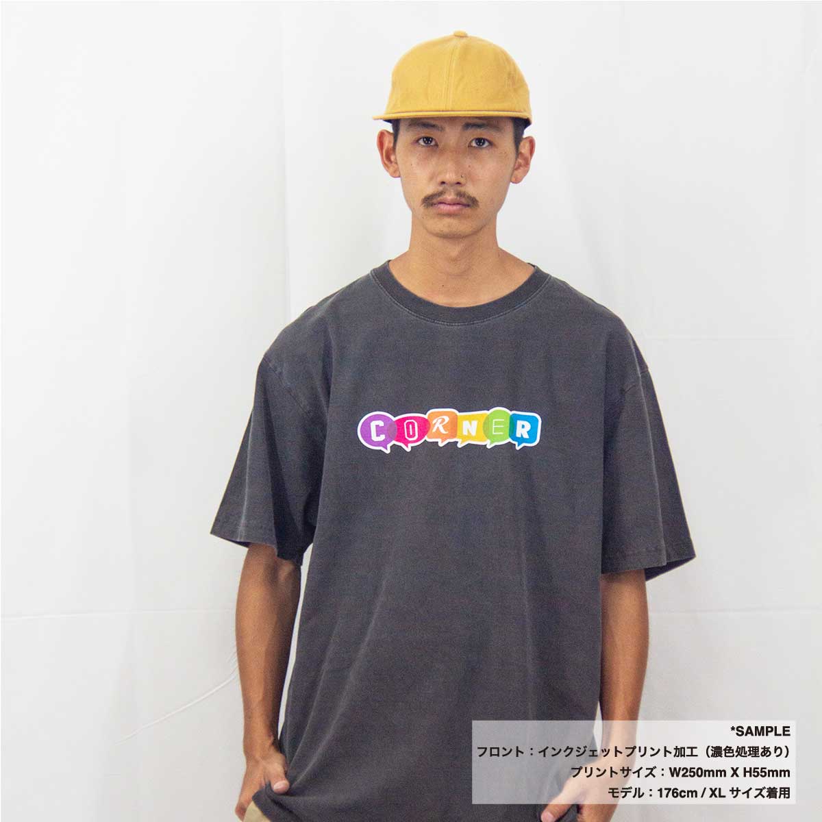 D-FACTORY ディーファクトリー 6.6 oz プレミアムガーメントダイ Tシャツ (品番DF1101-D)