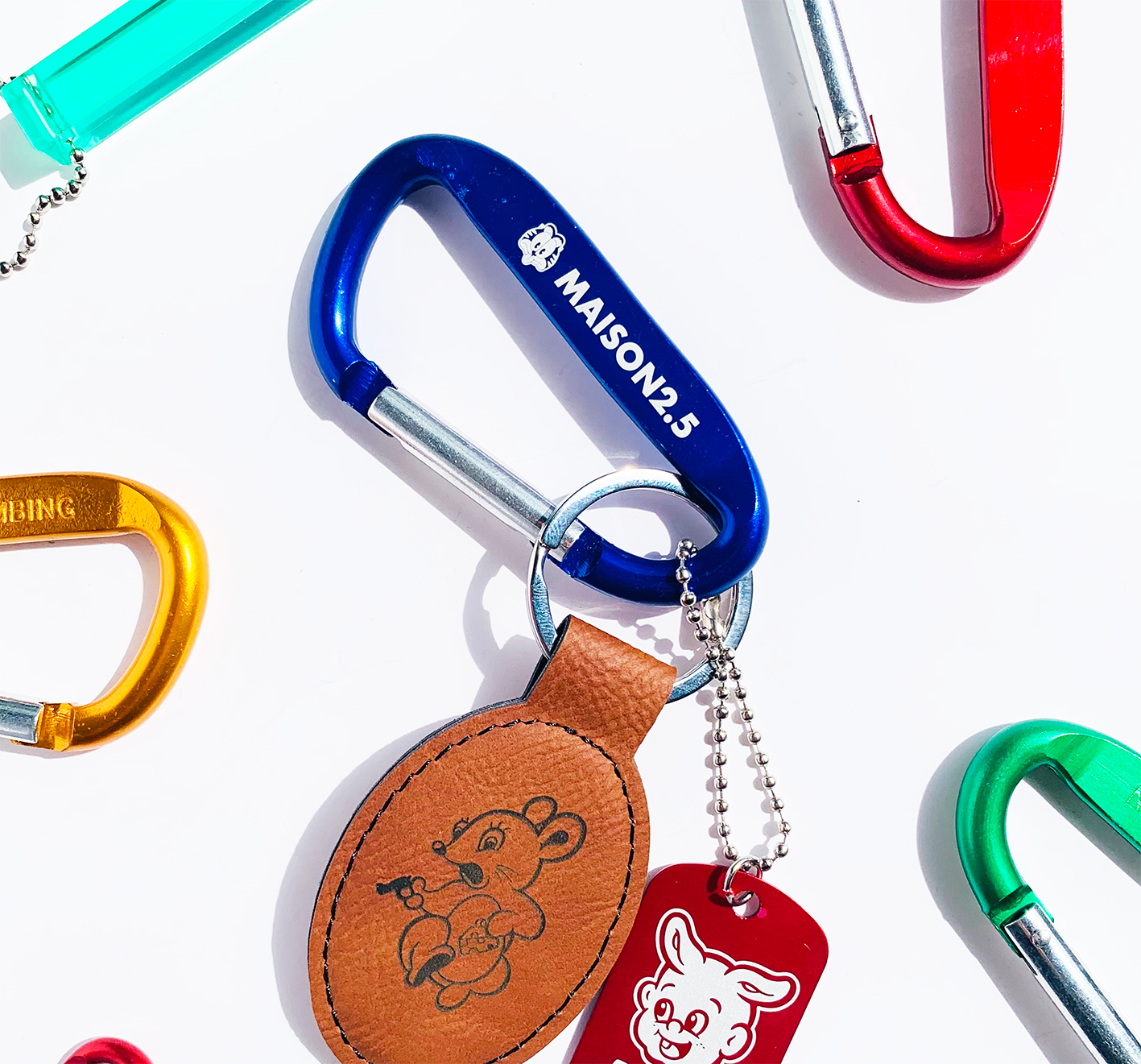 Laser Carabiner Large Size カラビナ Lサイズ (2個セット) (品番LCLS-2)