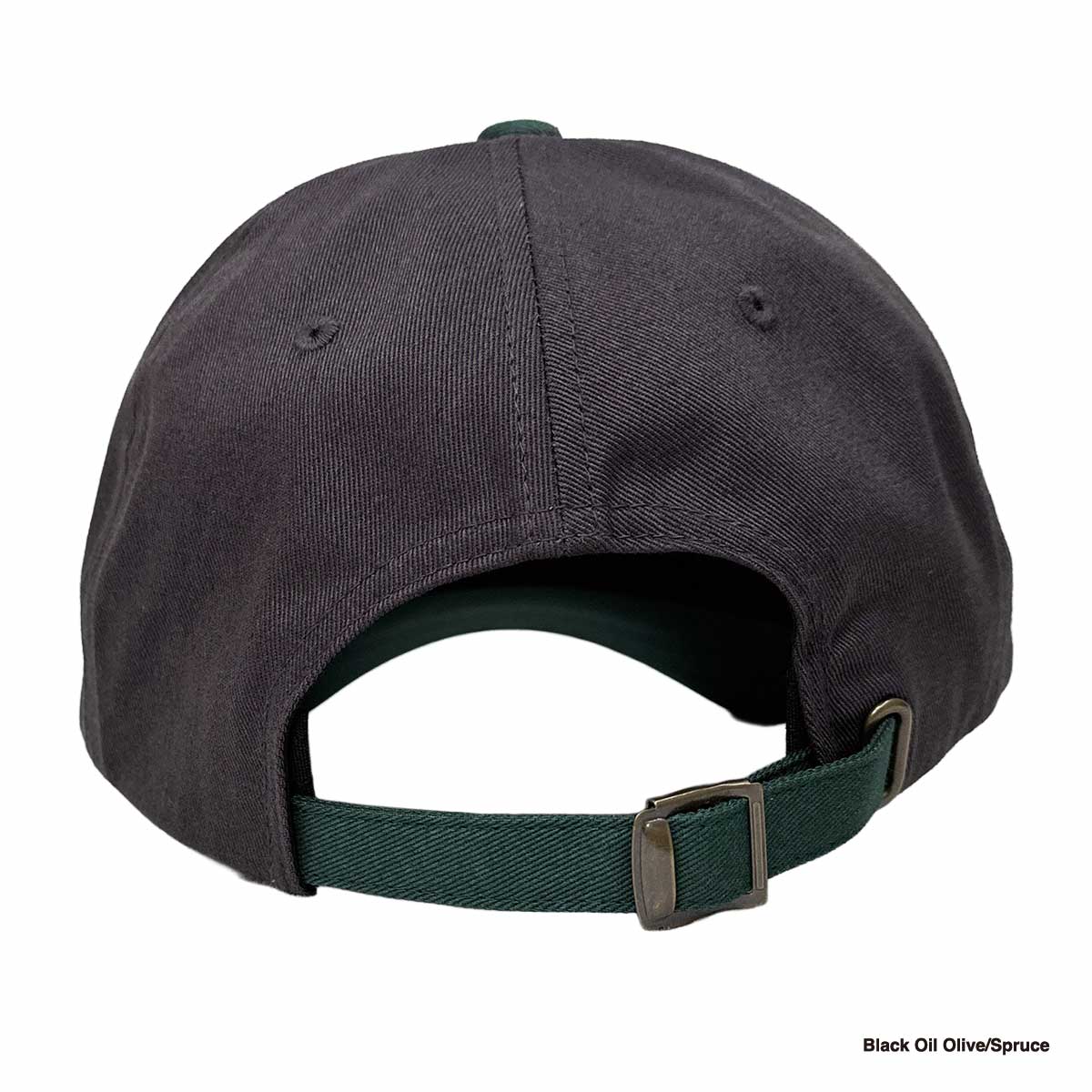 Yupoong 6-Panel Low-Profile Cotton Twill Two-Tone Cap [Via Transport Special Order] (#6245CM-VIA-Z)