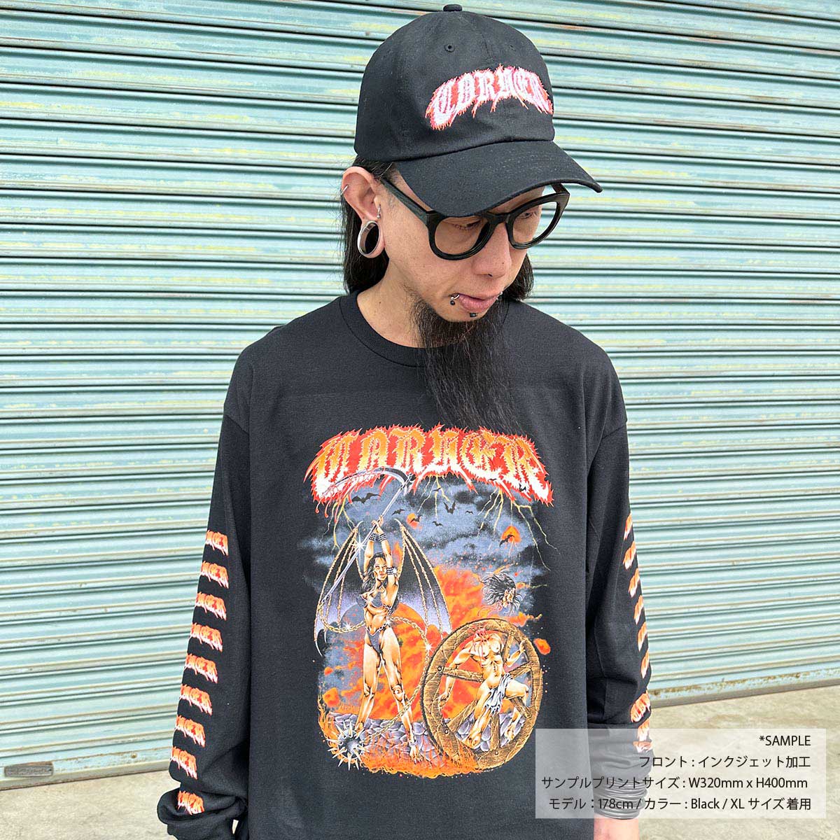 GILDAN ギルダン 6.0 oz ウルトラコットン ロングスリーブ Tシャツ リブあり (品番2400)