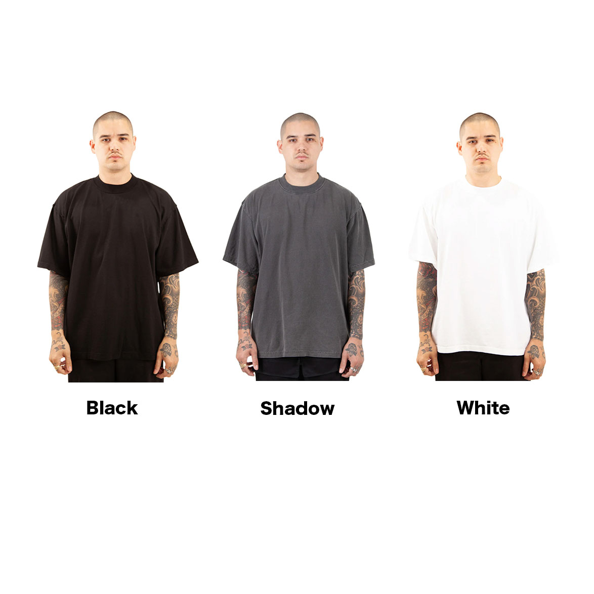 SHAKA WEAR シャカウェア 6.5 oz Garment Dye Reverse Tee (品番SWGDRT)