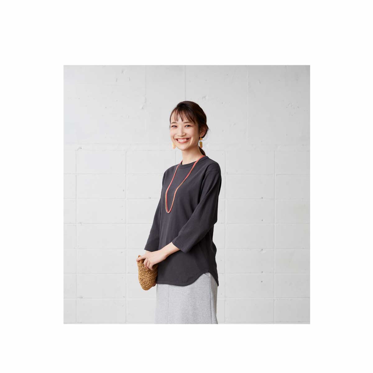 CROSS & STITCH クロスアンドスティッチ 6.2 oz オープンエンド 3/4スリーブ ベースボールTシャツ (品番OE1230)