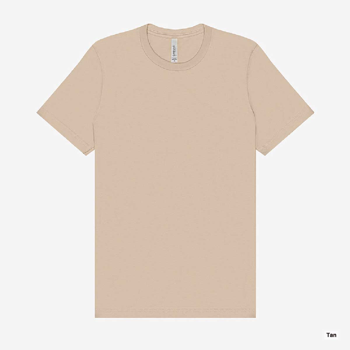 Bella + Canvas ベラキャンバス 4.2 oz Unisex Jersey Tee (品番3001US)