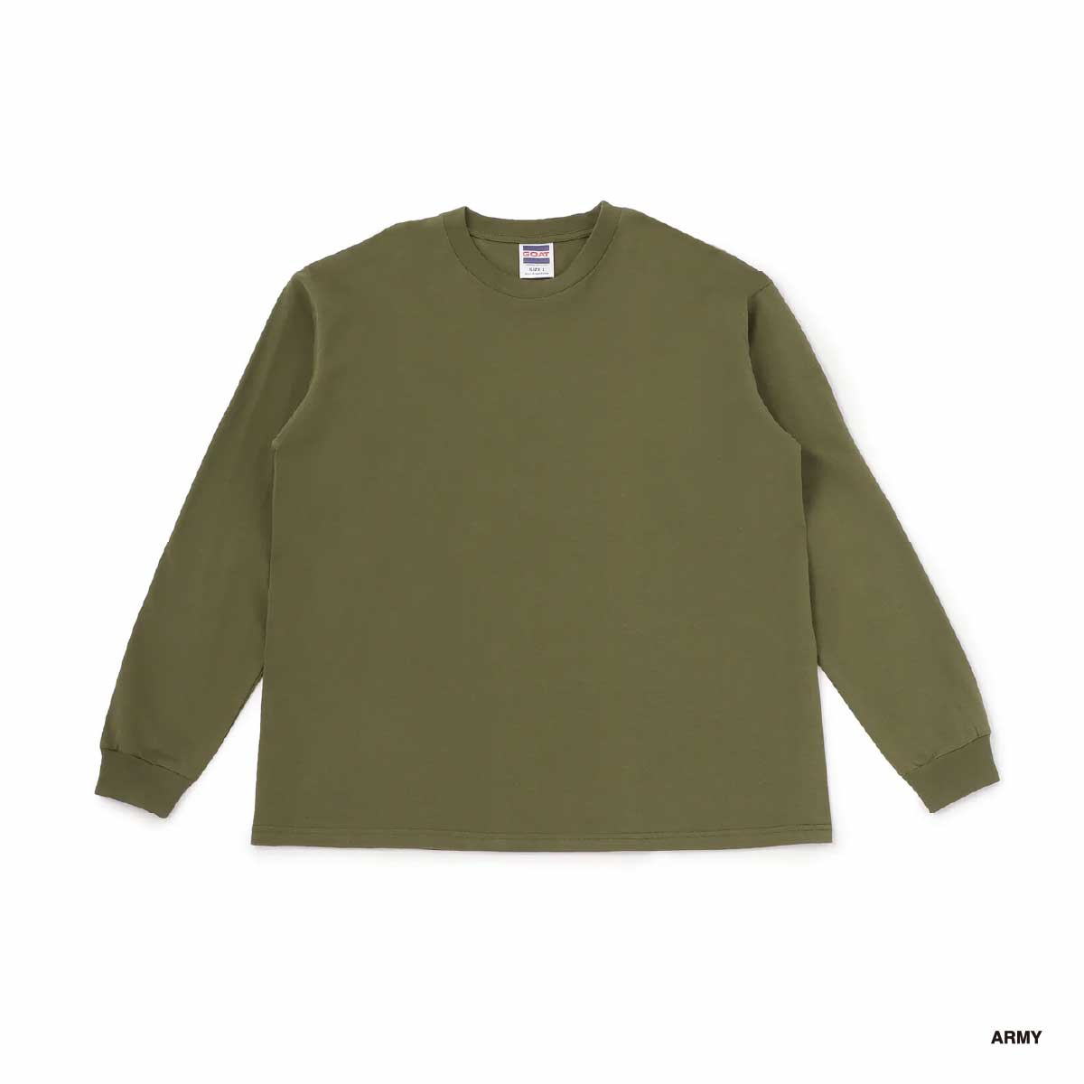 最終値下げ⭐️クールカレアンのカットソー CORNER PRINTING | GOAT ゴート 7.0oz Long Sleeve Tee (品番9020)