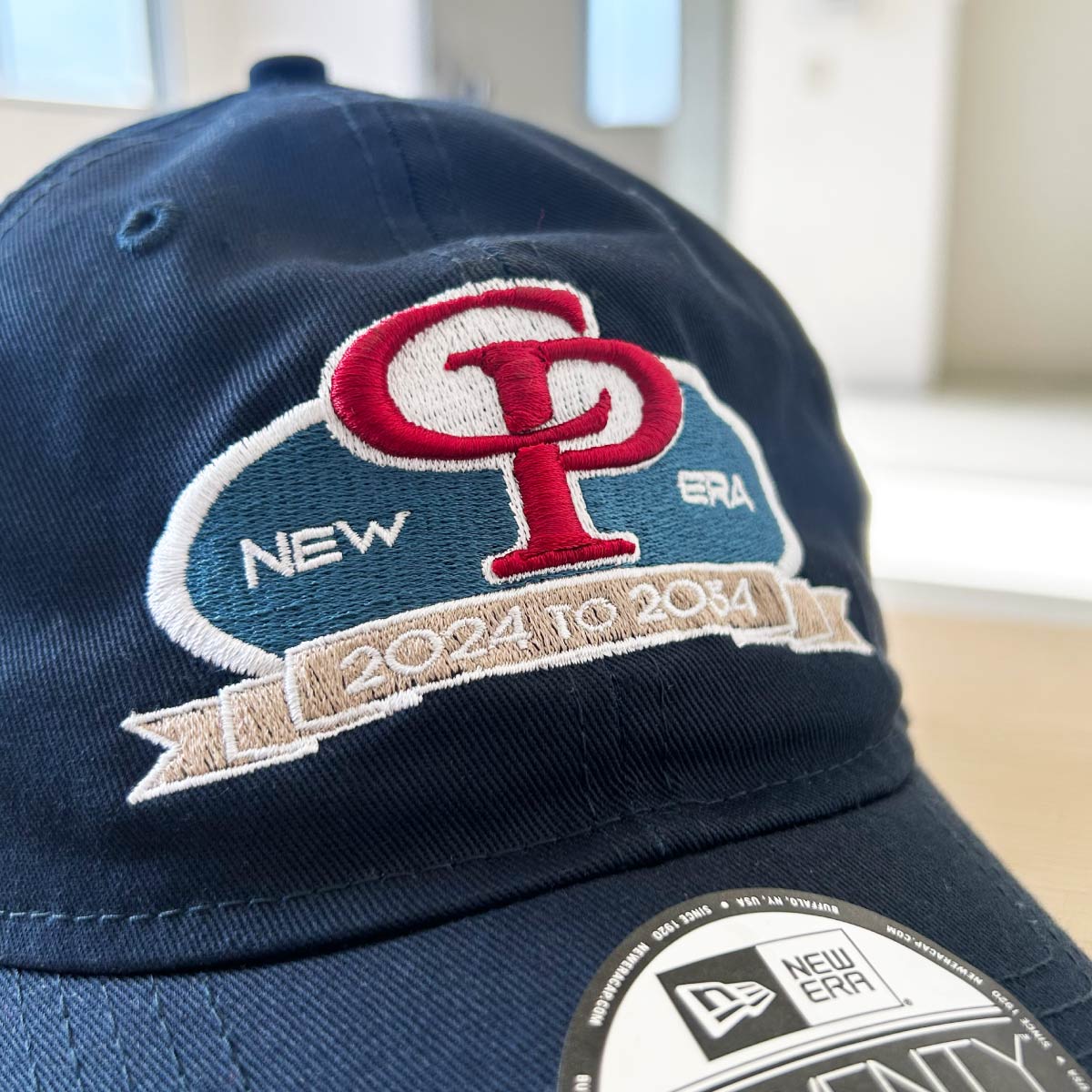キャップ [New Era]HAND WRITE LOGO SAND WASHING UNSTRUCTURED BALL CAP New Era Hand Light Logo Sand Washed Unstructured Ball Cap