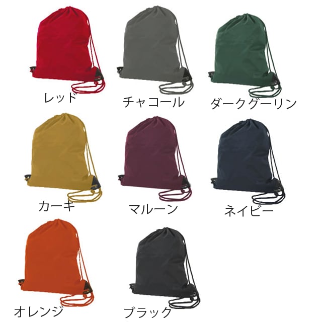 CORNER PRINTING | BAGS バッグズ ナップサック (品番BAGS-N0031)