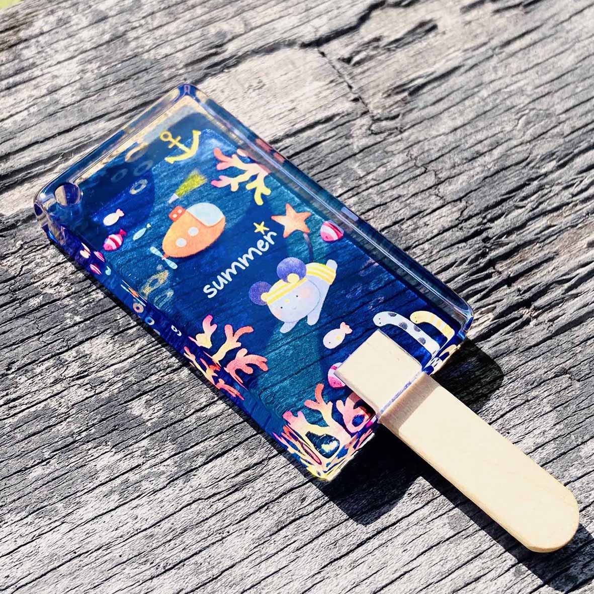 Acrylic Popsicle (Set of 2) (#ACR-Kice)