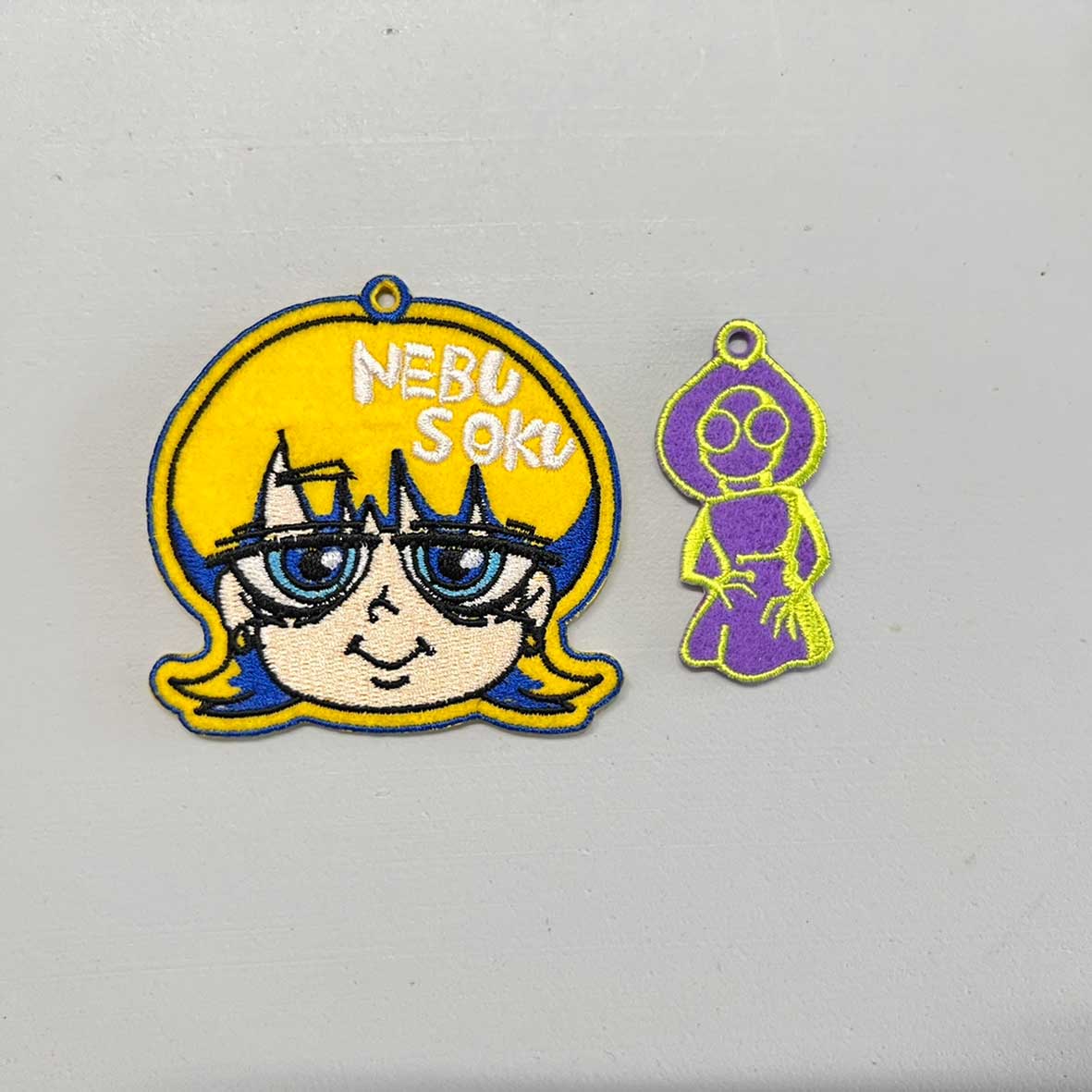 CORNER PRINTING | 刺繍ワッペン キーホルダー 80mm×80mm以内 (5