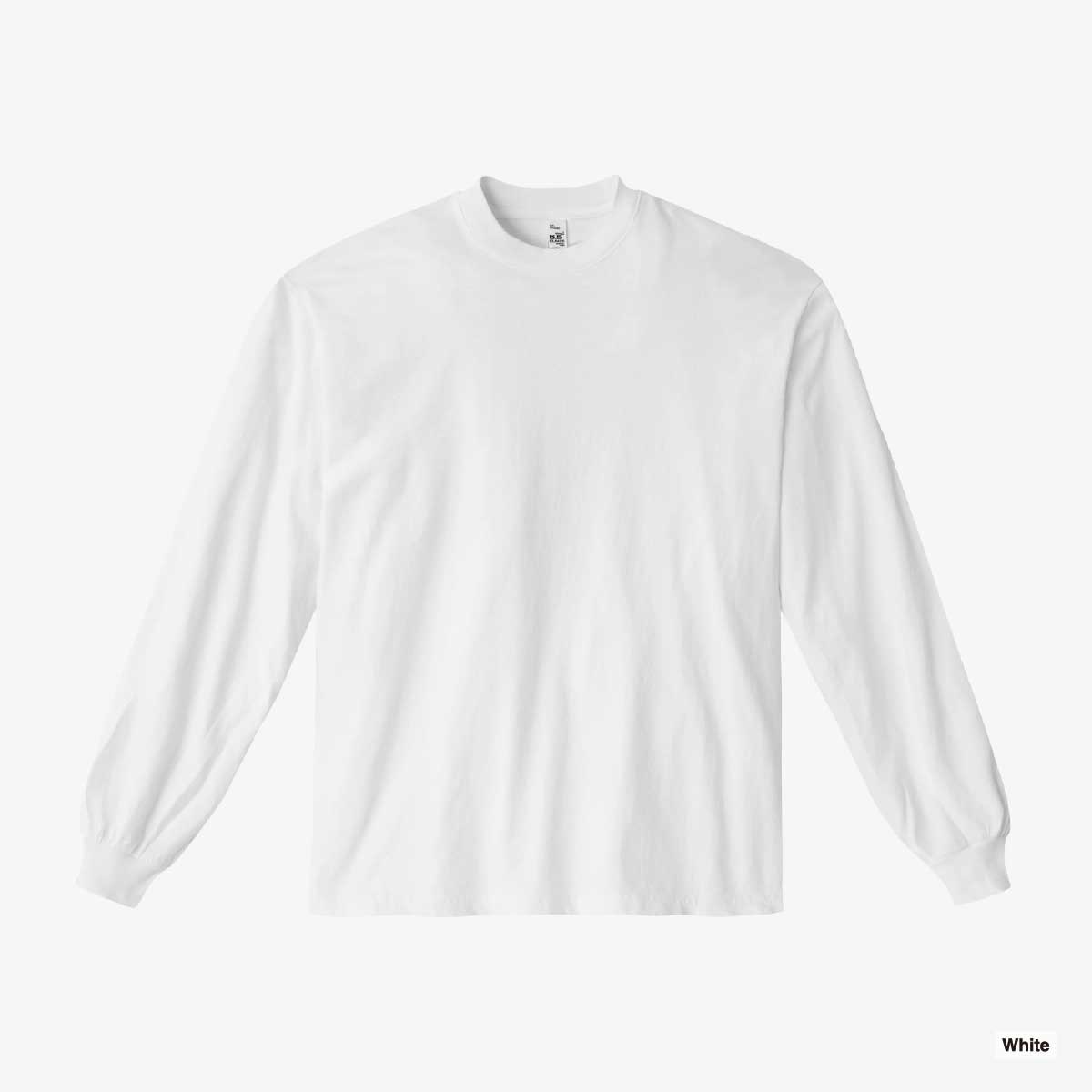 LOS ANGELES APPAREL Long-Sleeve Grmnt Dye Crew Neck 6.5oz (Item No. 1807GD-Z)
