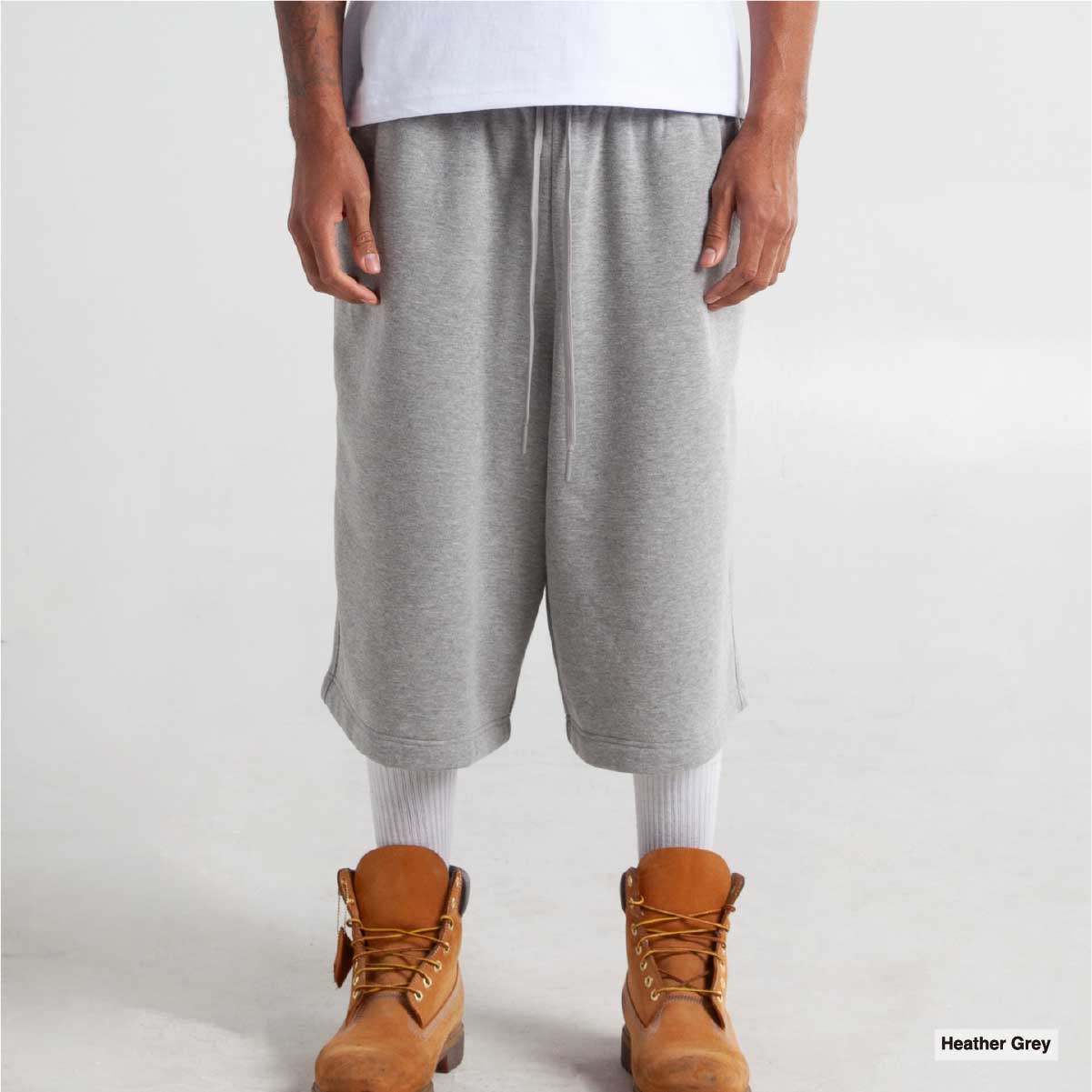 SHAKA WEAR 8.5oz  Baggy Fleece Shorts (#SWBFS)