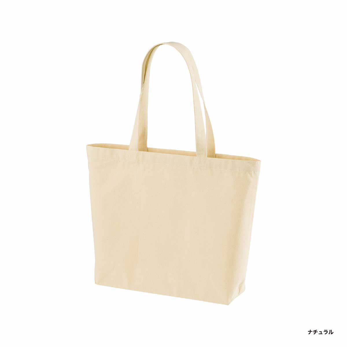United Athle 8.3 oz Regular Canvas Tote Bag, Size L (#1460-01_L)