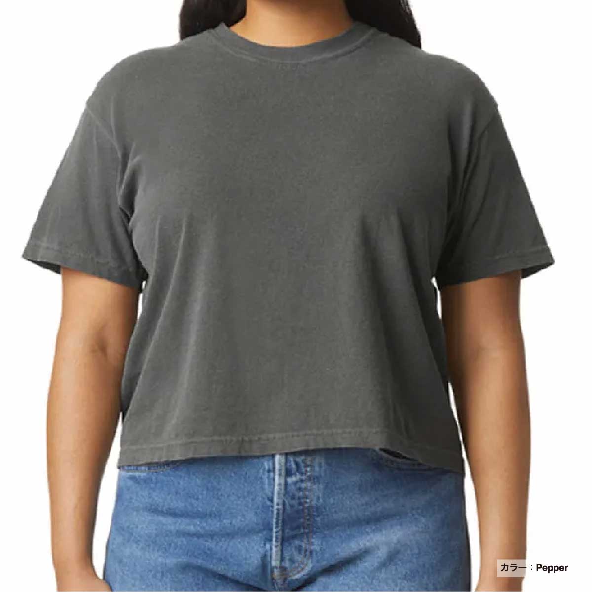 Comfort Colors コンフォートカラーズ 6.1oz ガーメントダイ ウィメンズ ボクシーTシャツ (品番3023)