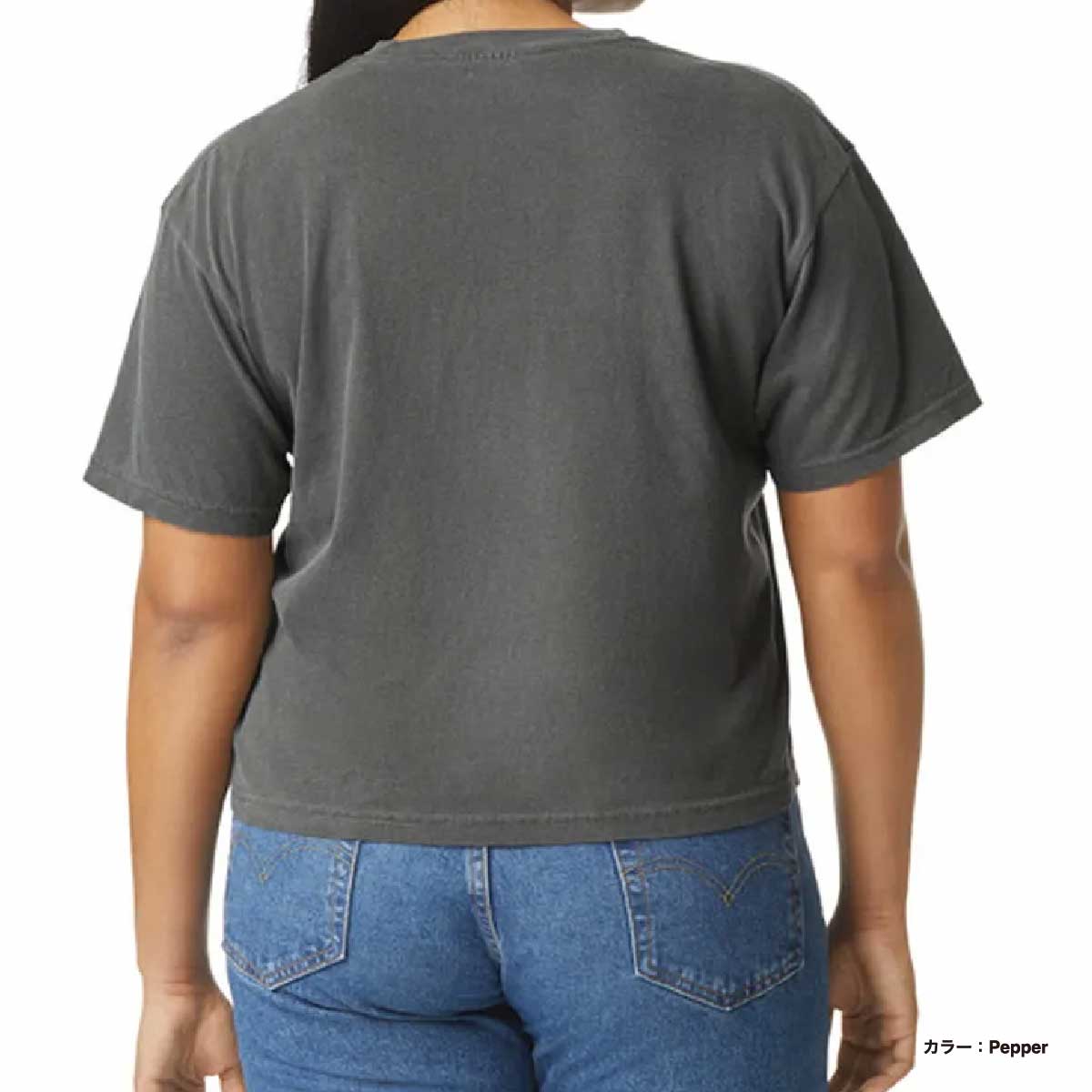 Comfort Colors コンフォートカラーズ 6.1oz ガーメントダイ ウィメンズ ボクシーTシャツ (品番3023)