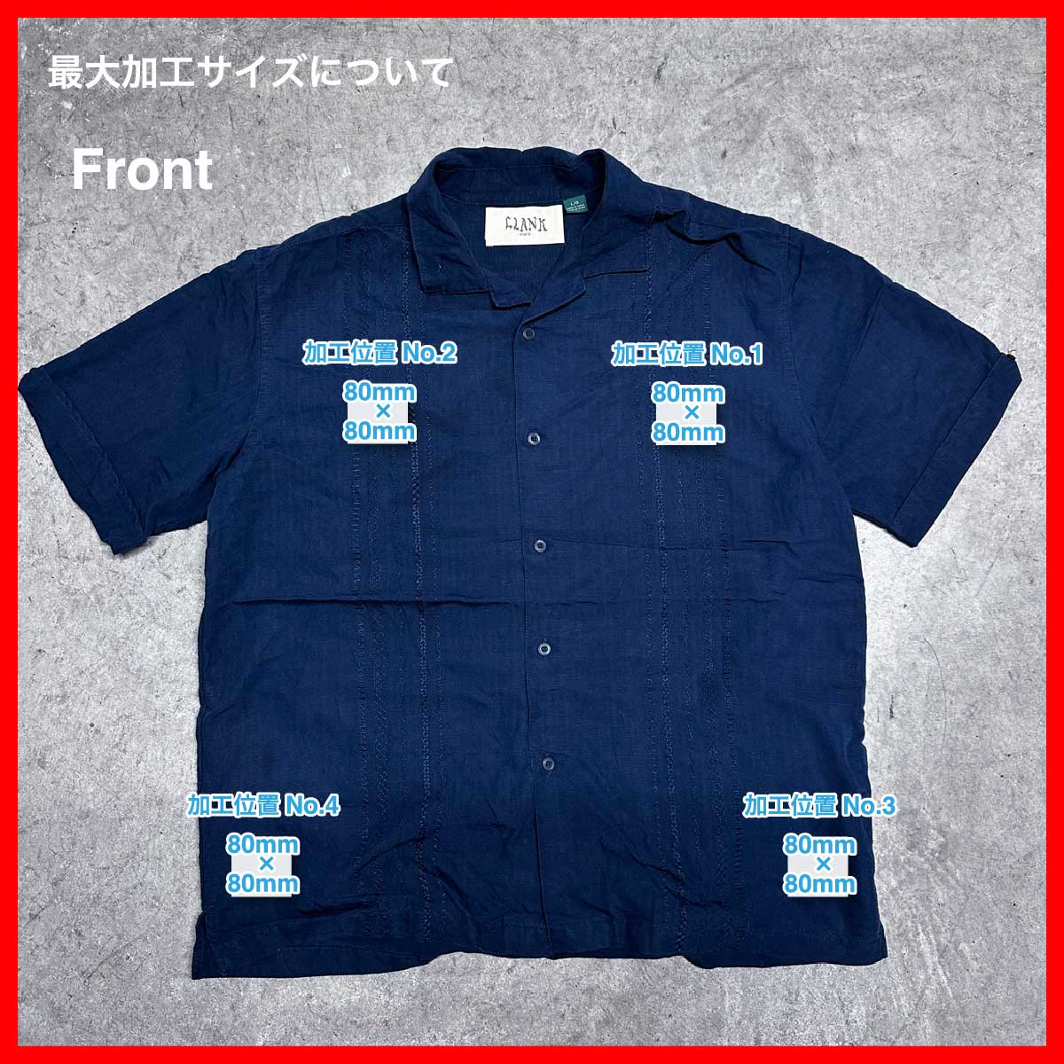 CORNER PRINTING | CLANK/USED クランク/ユーズド Short Sleeve