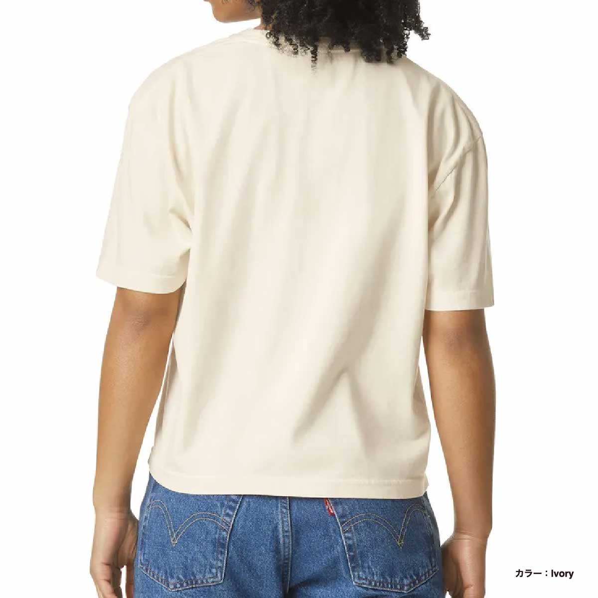 Comfort Colors コンフォートカラーズ 6.1oz ガーメントダイ ウィメンズ ボクシーTシャツ (品番3023)