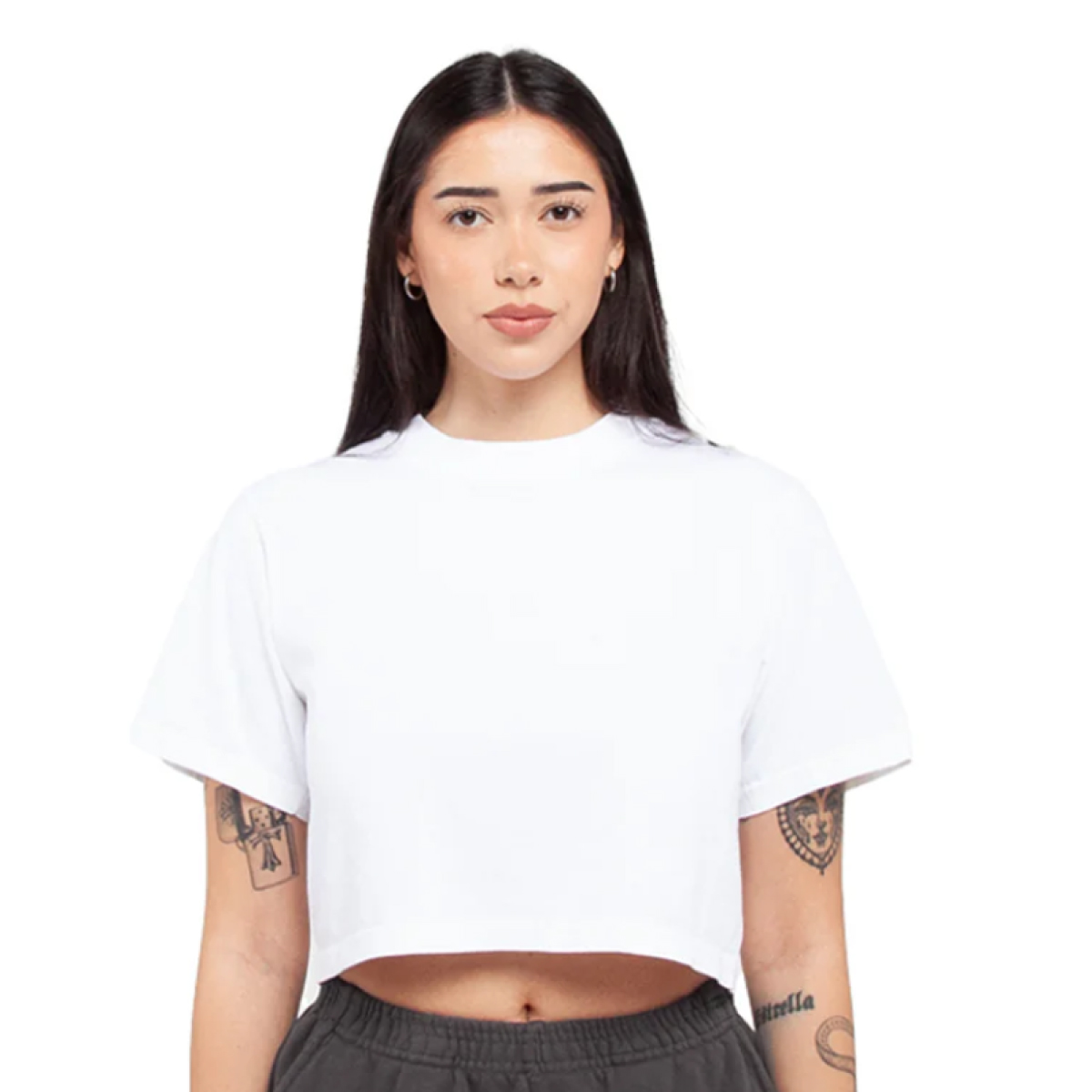 SHAKA WEAR Women Garment Dye Crop Top (#SWGDWCT)