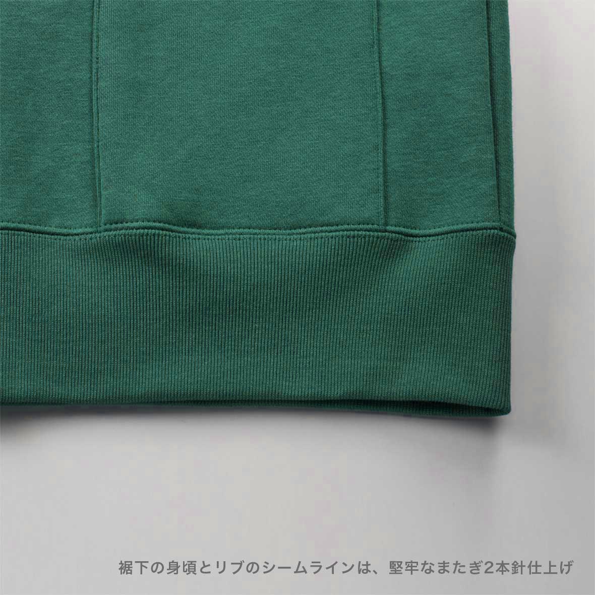 United Athle ユナイテッドアスレ 10.0 oz T/C ルーズフィット スウェット カーディガン 裏起毛 (品番5790-01)