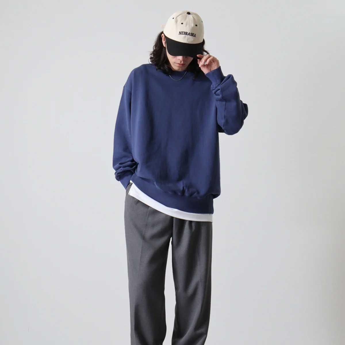 CROSS & STITCH クロスアンドスティッチ 10.0 oz ピグメントスウェットシャツ (品番PGS-149)