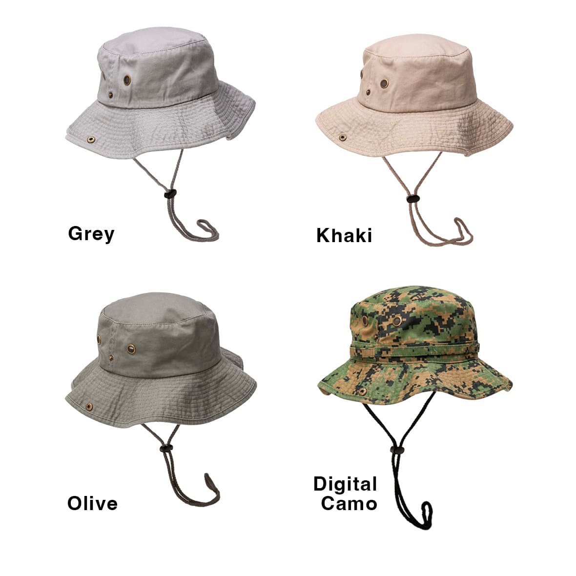 newhattan  Safari Hat Twill (#1510)
