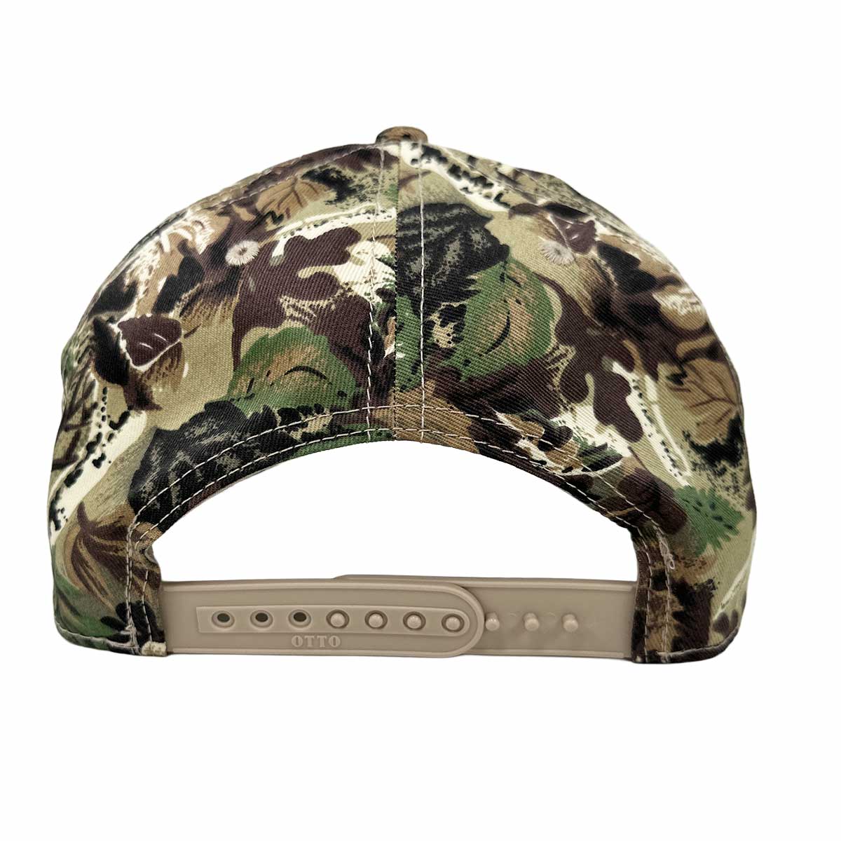 OTTO オットー カモフラージュ 5パネル ミッドプロファイル ベースボールキャップ (品番46-047)