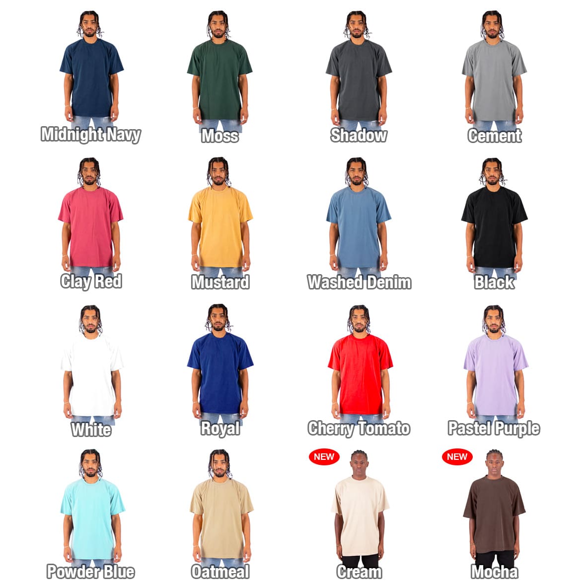 SHAKA WEAR シャカウェア 7.5 oz Max Heavyweight Garment Dye (品番GARMENT-Dye-SS)