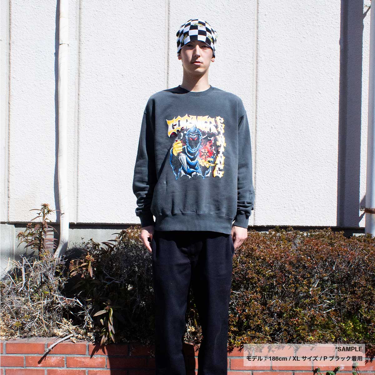 CROSS & STITCH クロスアンドスティッチ 10.0 oz ピグメントスウェットシャツ (品番PGS-149)