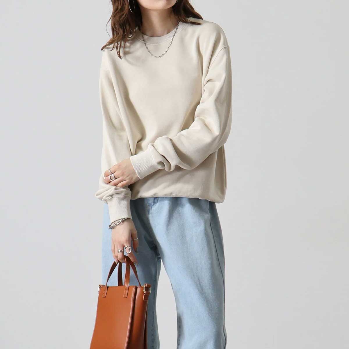 CROSS & STITCH クロスアンドスティッチ 10.0 oz ピグメントスウェットシャツ (品番PGS-149)