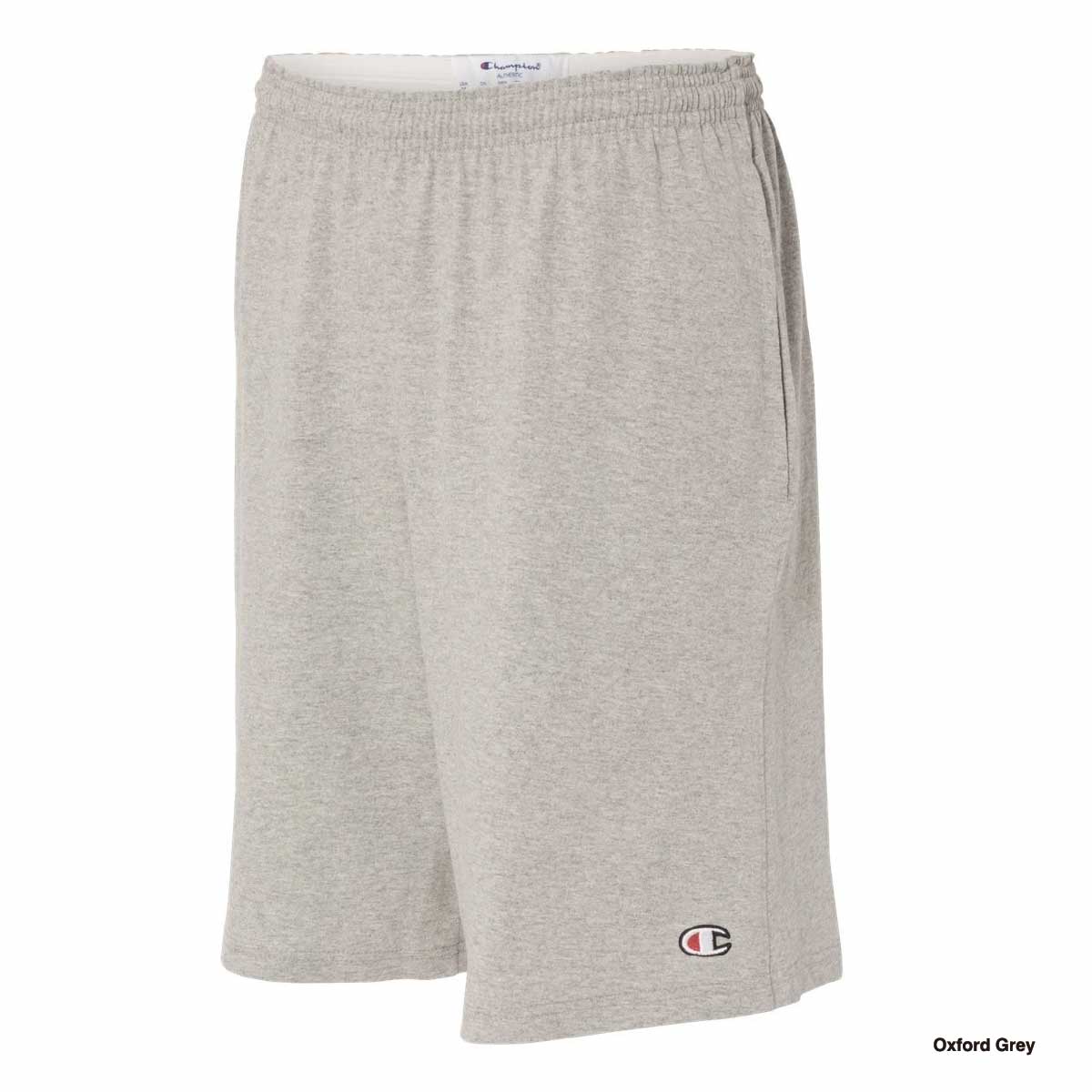 [Clearance SALE] Champion 3.7 oz Cotton Jersey Shorts with Pockets (#8180)