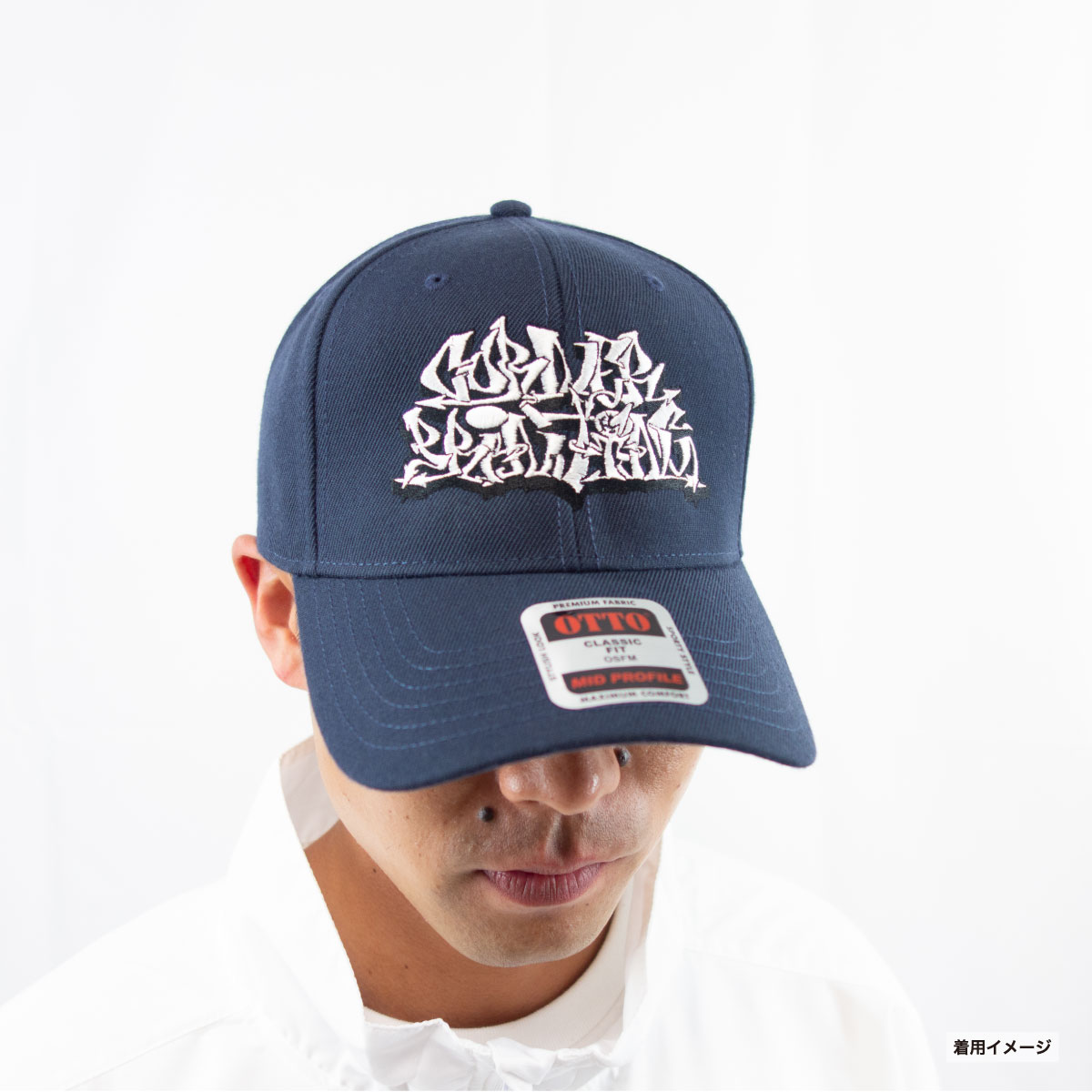 OTTO オットー 6パネル ミッドプロファイル ベースボールキャップ (品番OTC-365)