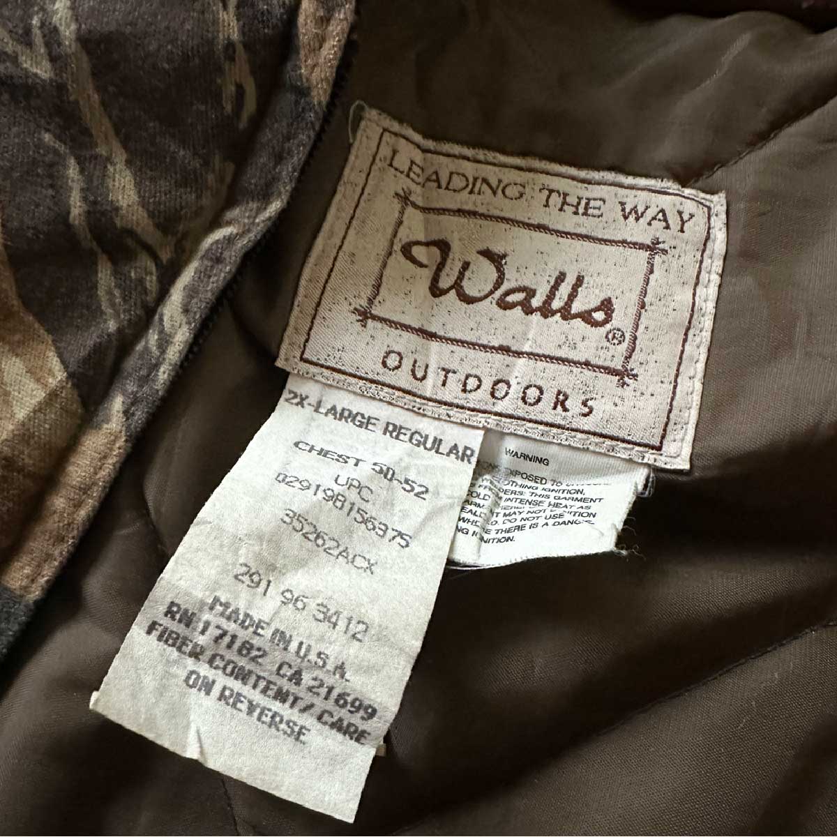 Walls/USED - Real Tree Camo Active Jacket (#CU112)