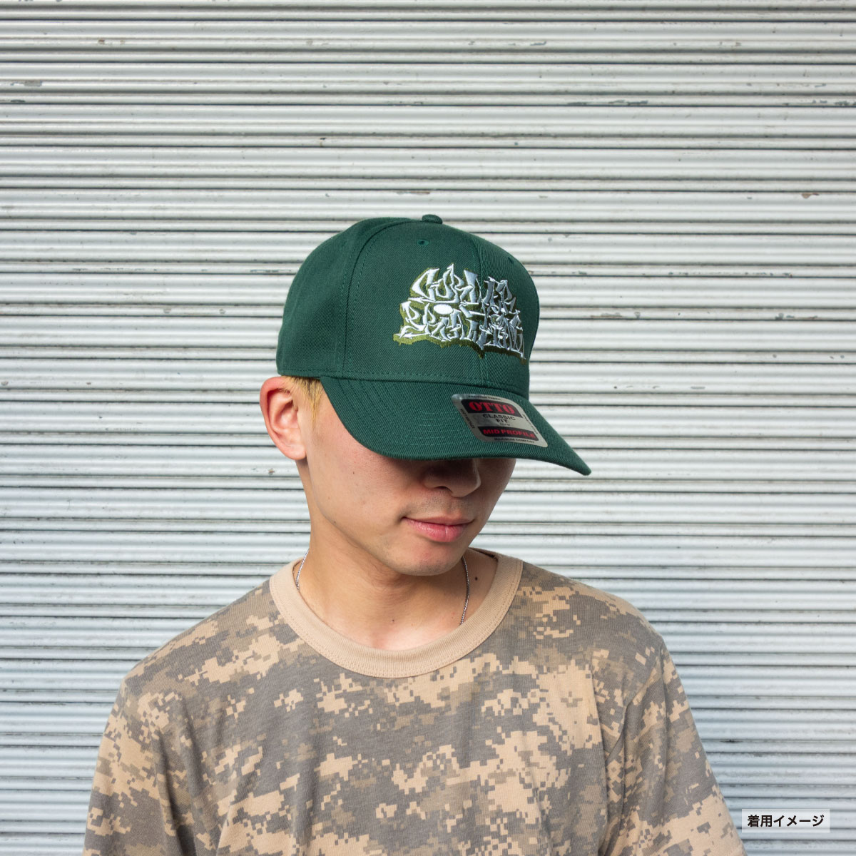 OTTO オットー 6パネル ミッドプロファイル ベースボールキャップ (品番OTC-365)