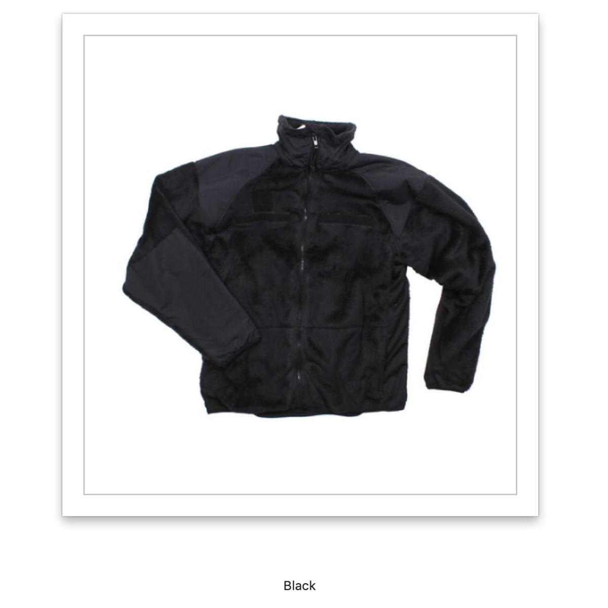 ROTHCO    ECWCS GEN3 LEVEL3  フリース　ブラック Rothco Generation III Level 3 ECWCS Fleece Jacket