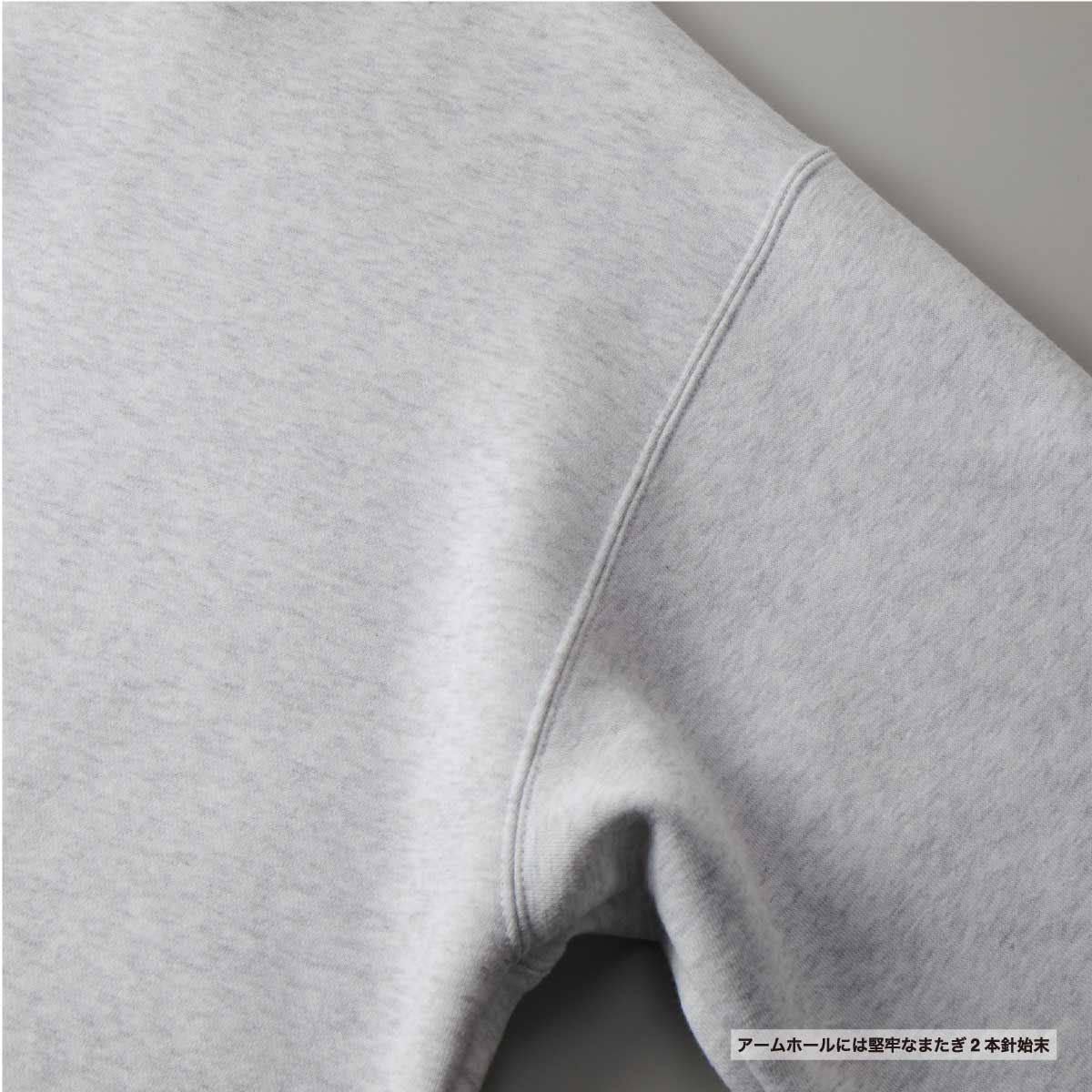 United Athle ユナイテッドアスレ 10.0 oz T/C ルーズフィット ハーフジップ スウェット (裏起毛) (品番5788-01)